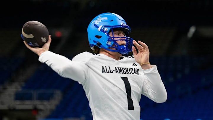 Georgia Tech QB Signee Grady Adamson flashed his potential in the Navy All-American Bowl