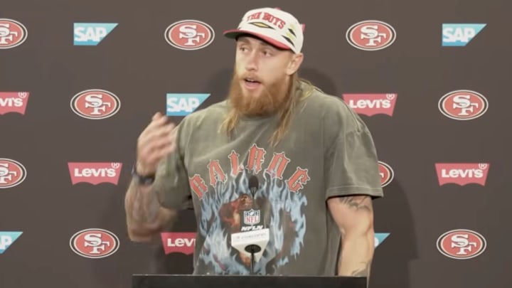 Kittle returned on Sunday after suffering a hamstring injury in Week 1.