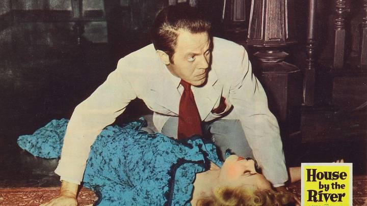 Louis Hayward and Dorothy Patrick in 'House By The River'