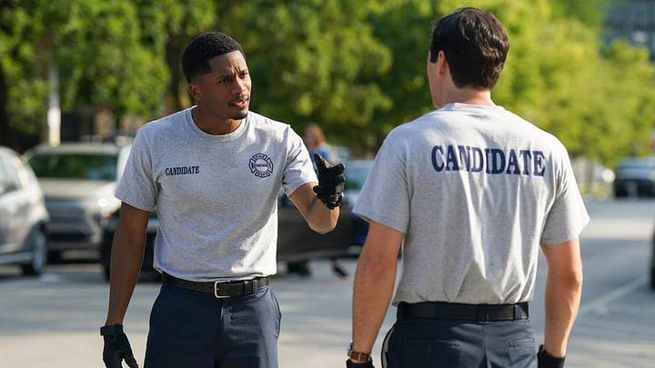 CHICAGO FIRE -- "New Blood" Episode 1501 -- Pictured: Da'Vinchi as Marcus Burke CHICAGO FIRE -- "New Blood" Episode 1501 -- Pictured: Da'Vinchi as Marcus Burke