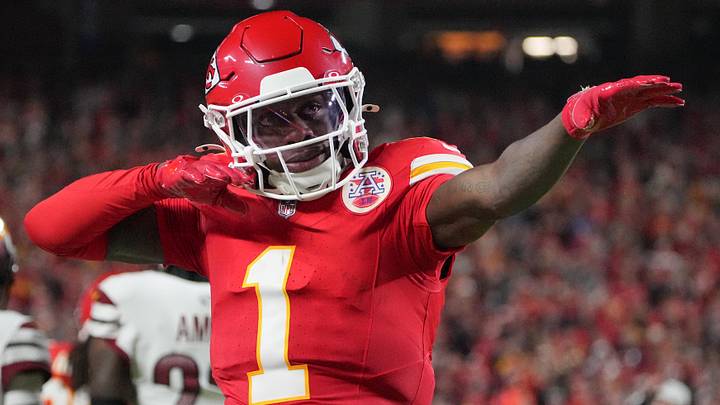Kansas City Chiefs wide receiver Xavier Worthy