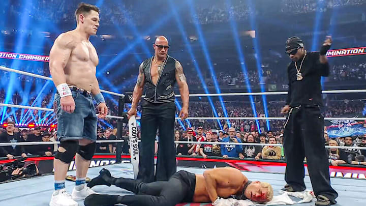 Cody Rhodes was reportedly injured at Elimination Chamber Cody Rhodes was reportedly injured at Elimination Chamber