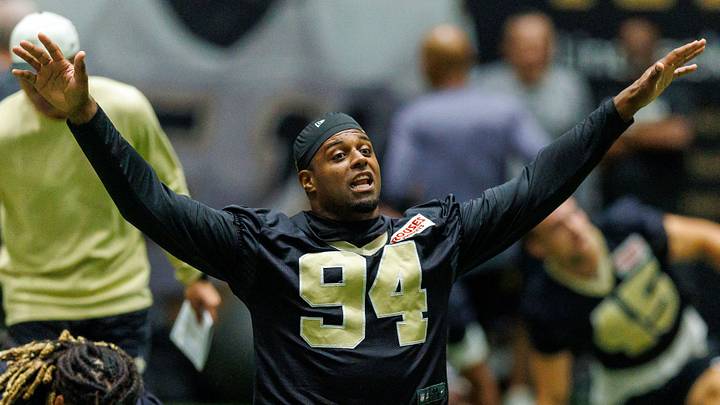 New Orleans Saints defensive end Cameron Jordan