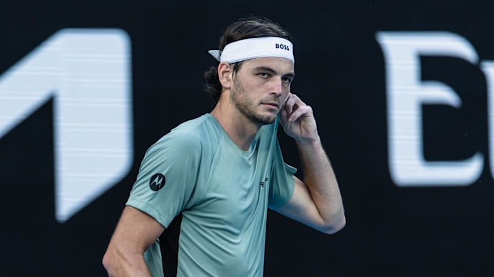 Taylor Fritz steered clear of political questions at the 2026 Australian Open. Taylor Fritz steered clear of political questions at the 2026 Australian Open.