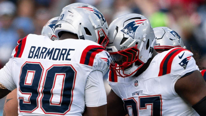 New England Patriots - Defensive Tackles Milton Williams and Christian Barmore