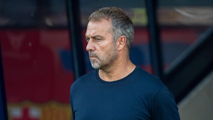 Hansi Flick previously won the Champions League with Bayern Munich in 2020. Hansi Flick previously won the Champions League with Bayern Munich in 2020.