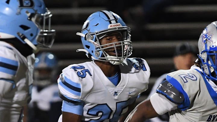 Kentavion Anderson (25) is Clemson's highest rated defensive recruit, so far, in the Class of 2026. Kentavion Anderson (25) is Clemson's highest rated defensive recruit, so far, in the Class of 2026.