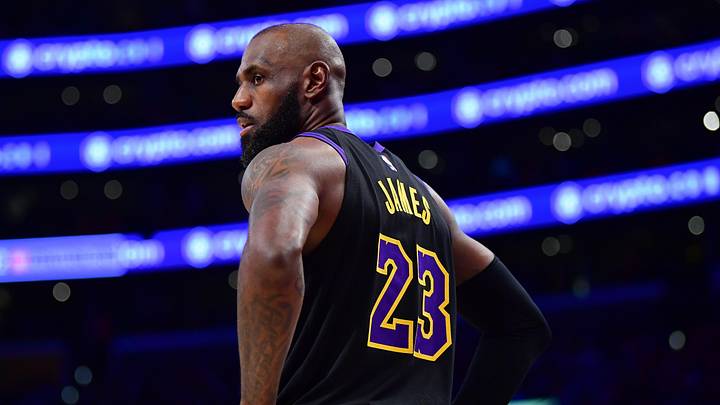 May 11, 2026; Los Angeles, California, USA; Los Angeles Lakers forward LeBron James (23) during the second half in game four of the second round of the 2026 NBA Playoffs at Crypto.com Arena. Mandatory Credit: Gary A. Vasquez-Imagn Images May 11, 2026; Los Angeles, California, USA; Los Angeles Lakers forward LeBron James (23) during the second half in game four of the second round of the 2026 NBA Playoffs at Crypto.com Arena. Mandatory Credit: Gary A. Vasquez-Imagn Images