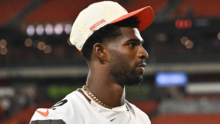 Aug 27, 2026; Cleveland, Ohio, USA; Cleveland Browns quarterback Shedeur Sanders (2) at Huntington Bank Field. Mandatory Credit: Ken Blaze-Imagn Images Aug 27, 2026; Cleveland, Ohio, USA; Cleveland Browns quarterback Shedeur Sanders (2) at Huntington Bank Field. Mandatory Credit: Ken Blaze-Imagn Images