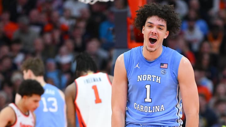 North Carolina Tar Heels forward Zayden High (1)