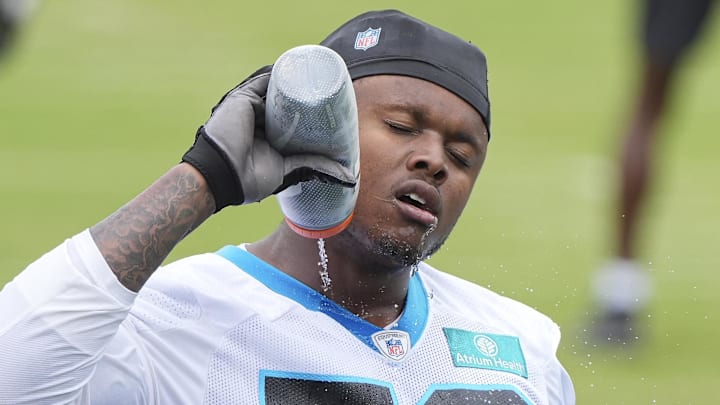 Former Carolina Panthers outside linebacker D.J. Johnson