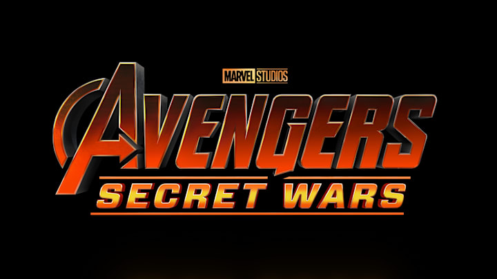 The official logo for Marvel Studios' Avengers: Secret Wars The official logo for Marvel Studios' Avengers: Secret Wars