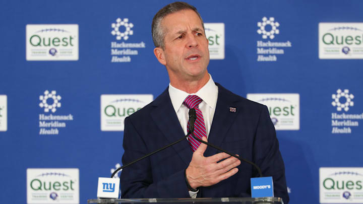 New York Giants - head coach John Harbaugh