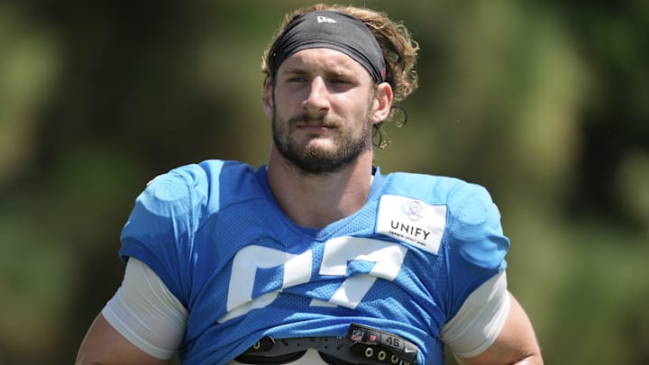 Aug 18, 2022; Costa Mesa, CA, USA; Los Angeles Chargers linebacker Joey Bosa (97) reacts during joint practice against the Dallas Cowboys at Jack Hammett Sports Complex. Mandatory Credit: Kirby Lee-Imagn Images Aug 18, 2022; Costa Mesa, CA, USA; Los Angeles Chargers linebacker Joey Bosa (97) reacts during joint practice against the Dallas Cowboys at Jack Hammett Sports Complex. Mandatory Credit: Kirby Lee-Imagn Images