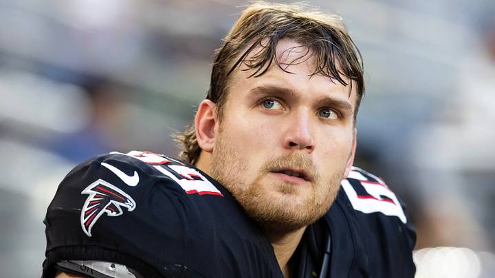 Atlanta Falcons offensive lineman Jack Nelson 