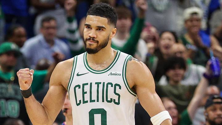 Apr 27, 2025; Orlando, Florida, USA; Boston Celtics forward Jayson Tatum (0) : Nathan Ray Seebeck-Imagn Images Apr 27, 2025; Orlando, Florida, USA; Boston Celtics forward Jayson Tatum (0) : Nathan Ray Seebeck-Imagn Images