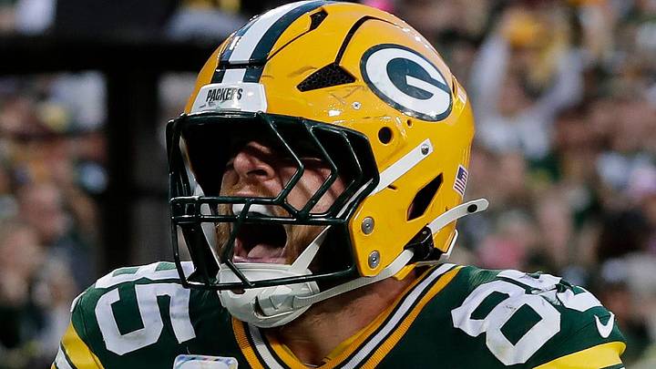 Green Bay Packers TE Tucker Kraft Green Bay Packers TE Tucker Kraft