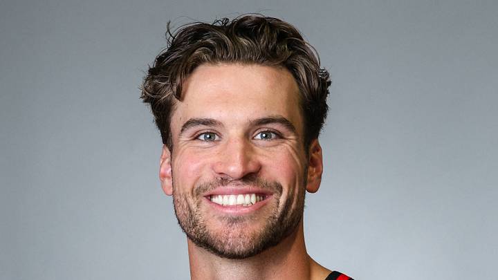 Sep 28, 2026; Atlanta, GA, USA;  Atlanta Hawks guard Corey Kispert (24) pictured at media day.  Mandatory Credit: Jordan Godfree-Imagn Images
