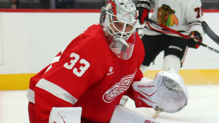 Chicago Blackhawks v Detroit Red Wings