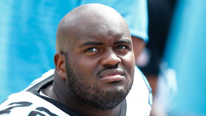 Carolina Panthers offensive tackle Taylor Moton (Jeremy Brevard-USA TODAY Sports) Carolina Panthers offensive tackle Taylor Moton (Jeremy Brevard-USA TODAY Sports)