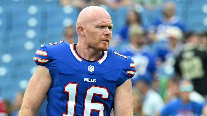 The Giants signed former Buffalo Bills punter Cameron Johnston to their practice squad.