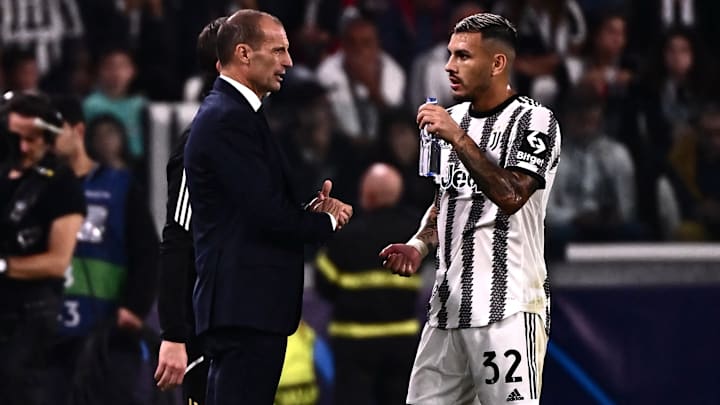 Max Allegri est revenu sur la confrontation qu'il a eu avec Leandro Paredes