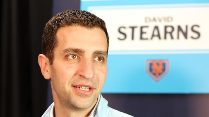 New York Mets president of baseball operations David Stearns on February 15, 2024 New York Mets president of baseball operations David Stearns on February 15, 2024