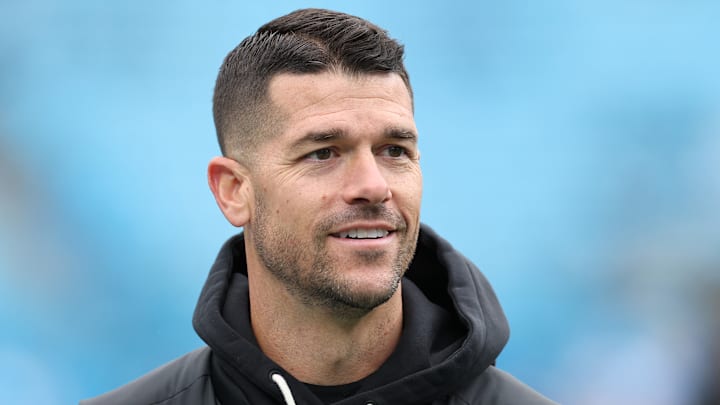 Carolina Panthers head coach Dave Canales