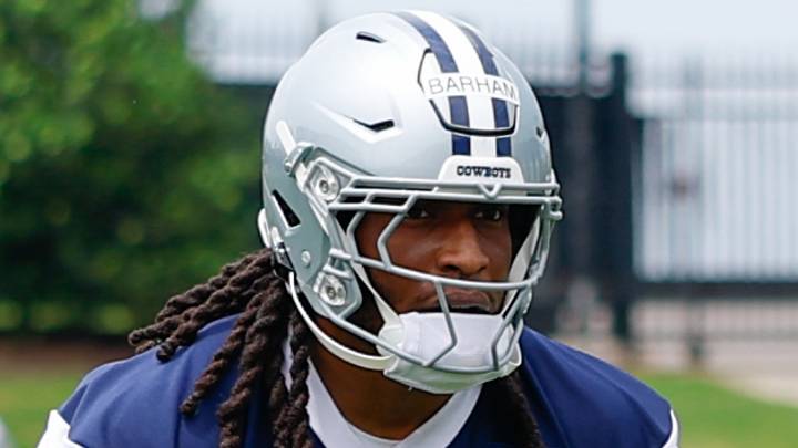 Dallas Cowboys linebacker Jaishawn Barham Dallas Cowboys linebacker Jaishawn Barham