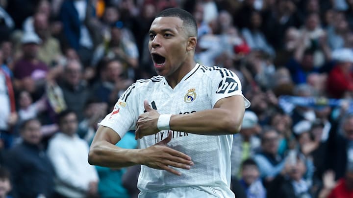 Kylian Mbappé bagged a brace in Real Madrid's victory over Celta Vigo. Kylian Mbappé bagged a brace in Real Madrid's victory over Celta Vigo.