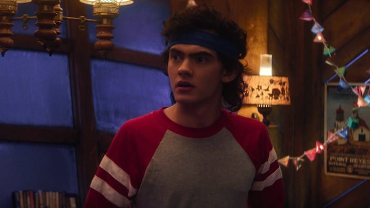 Teen (Joe Locke) in Marvel Television's AGATHA ALL ALONG, exclusively on Disney+. Photo courtesy of Marvel Television. © 2024 MARVEL.