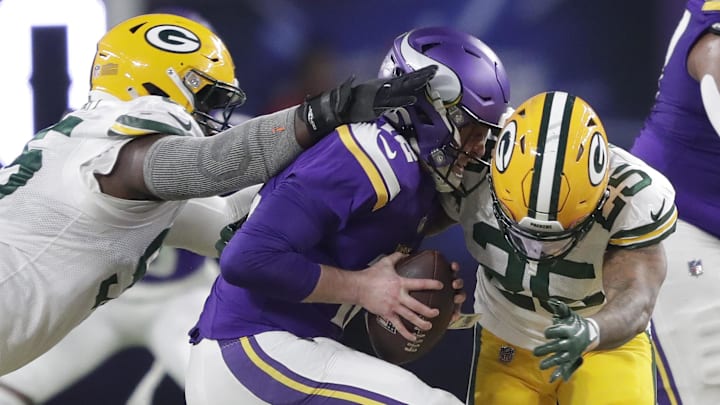 Minnesota Vikings quarterback Nick Mullens