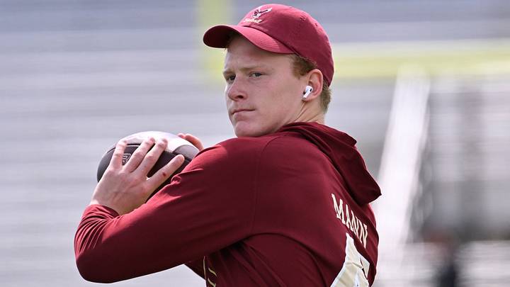 Boston College Eagles - long snapper Ben Mann Boston College Eagles - long snapper Ben Mann