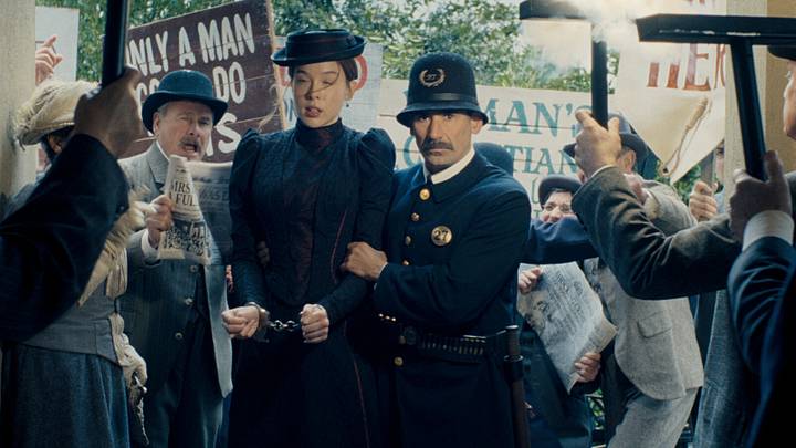 Monster: The Lizzie Borden Story. Ella Beatty as Lizzie Borden in episode 407 of Monster: The Lizzie Borden Story. Monster: The Lizzie Borden Story. Ella Beatty as Lizzie Borden in episode 407 of Monster: The Lizzie Borden Story.