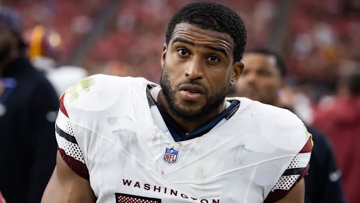 Washington Commanders linebacker Bobby Wagner (54) Mandatory Credit: Mark J. Rebilas-Imagn Images Washington Commanders linebacker Bobby Wagner (54) Mandatory Credit: Mark J. Rebilas-Imagn Images