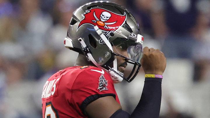 Tampa Bay Buccaneers quarterback Jalon Daniels (10)Mandatory Credit: Kevin Jairaj-Imagn Images Tampa Bay Buccaneers quarterback Jalon Daniels (10)Mandatory Credit: Kevin Jairaj-Imagn Images