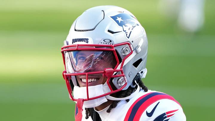 New England Patriots wide receiver Kyle Williams (18).