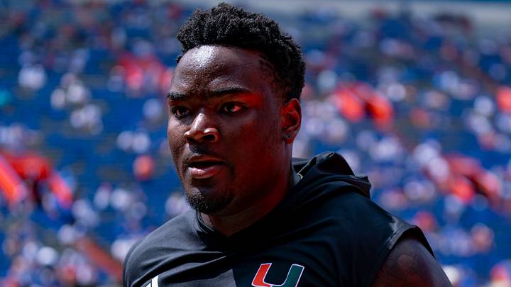 Miami Hurricanes defensive lineman Anthony Campbell Miami Hurricanes defensive lineman Anthony Campbell