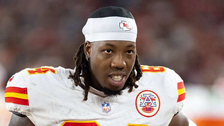 Kansas City Chiefs offensive tackle Wanya Morris. Kansas City Chiefs offensive tackle Wanya Morris.