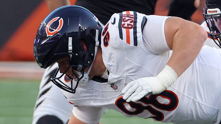 Chicago Bears defensive tackle Jordan van den Berg