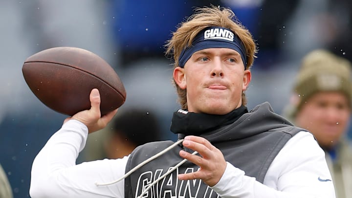 New York Giants quarterback Jaxson Dart