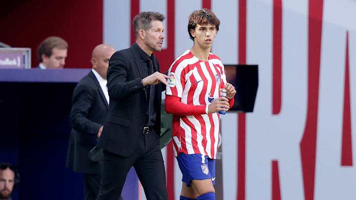 Diego Simeone und Joao Felix