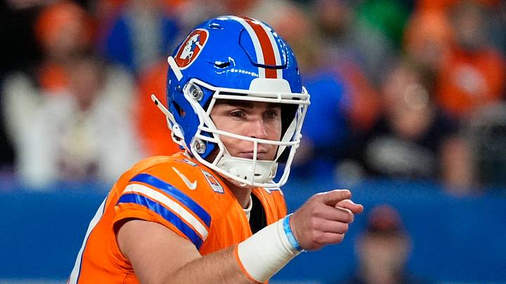 Denver Broncos quarterback Bo Nix 