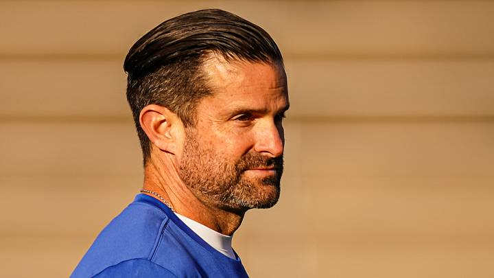 Nov 8, 2025; East Hartford, Connecticut, USA; Duke Blue Devils head coach Manny Diaz on the field before the start of the game against the UConn Huskies at Pratt & Whitney Stadium at Rentschler Field. Mandatory Credit: David Butler II-Imagn Images Nov 8, 2025; East Hartford, Connecticut, USA; Duke Blue Devils head coach Manny Diaz on the field before the start of the game against the UConn Huskies at Pratt & Whitney Stadium at Rentschler Field. Mandatory Credit: David Butler II-Imagn Images