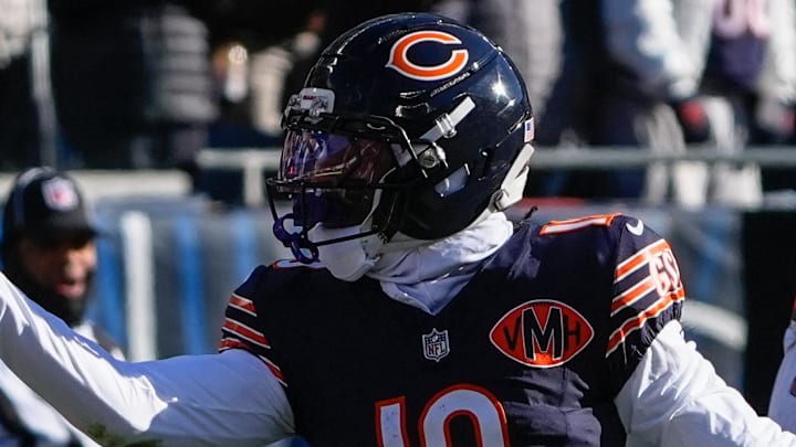 Chicago Bears wide receiver Luther Burden III