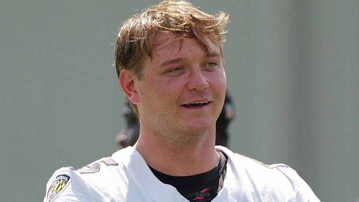 Baltimore Ravens linebacker Ethan Burke Baltimore Ravens linebacker Ethan Burke