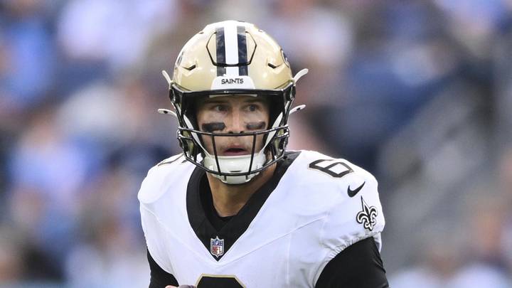 New Orleans Saints quarterback Tyler Shough 