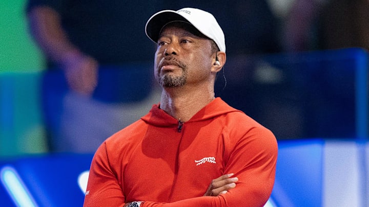 Tiger Woods was arrested after a crash near his home in Florida on Friday. 