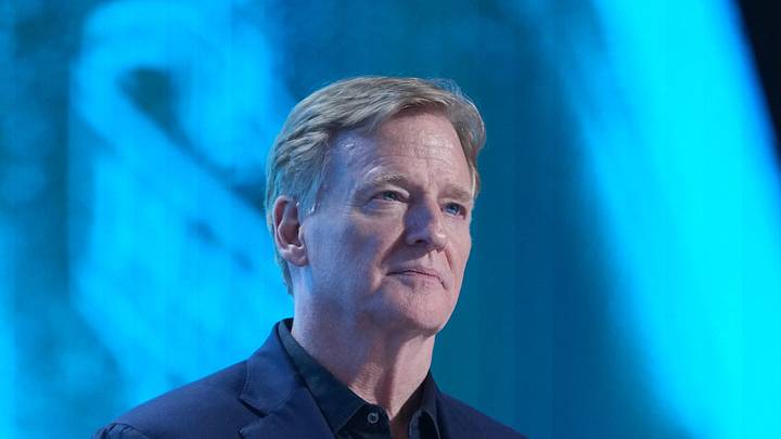 NFL commissioner Roger Goodell during the 2026 NFL Draft