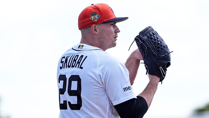 Detroit Tigers pitcher Tarik Skubal